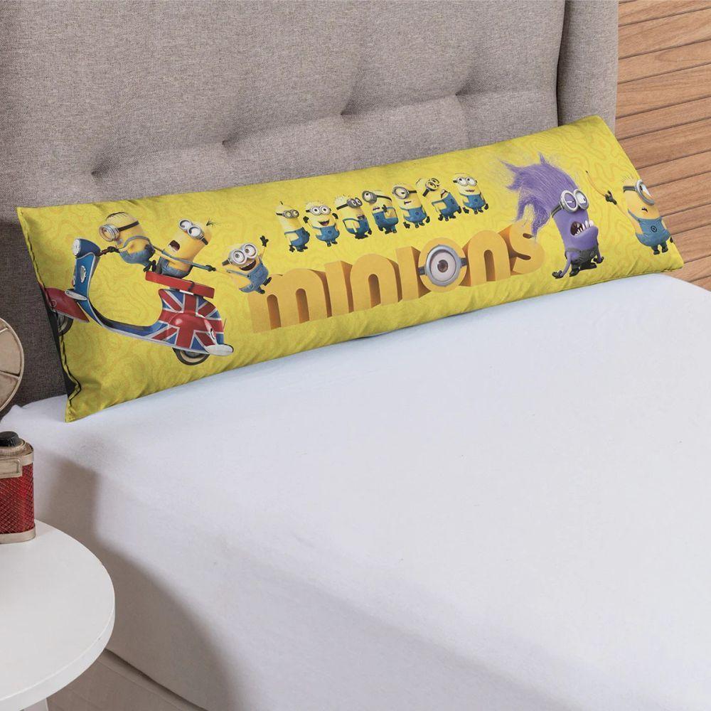 Travesseiro De Corpo Infantil 75cm X 20cm Kit 02 Peças Mnio - 3