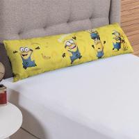 Travesseiro De Corpo Infantil 75cm X 20cm Kit 02 Peças Mnio