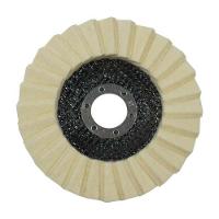 Disco Flap 115 X 22,23mm Para Polimento - Fibra De Vidro-nylon-lã De Carneiro - 2