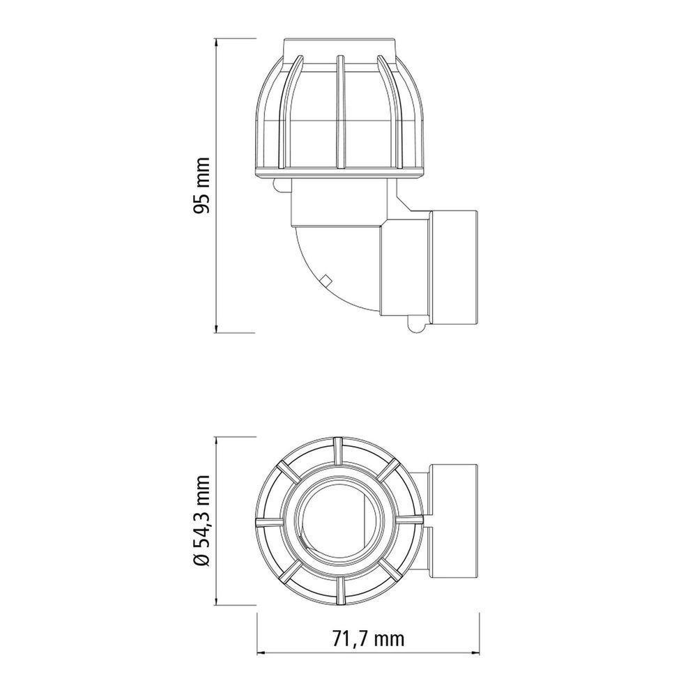 Cotovelo 90º De Compressão Rosca Fêmea 25 Mm X 3-4 Tramontina Para Mangueiras De Pead Tramontina - 2