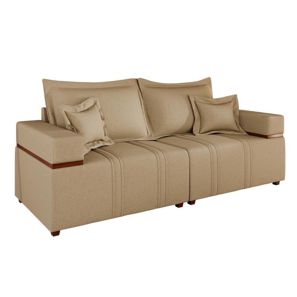 Sofá Na Caixa Bellagio 2 Lugares 2,00m Castor - 2