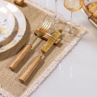 Descanço De Talheres Copa E Cia 6 Peças Brazil Wood - 2