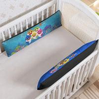 Travesseiro De Corpo Infantil 75cm X 20cm Kit 02 Peças Shark - 2