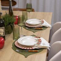 Prato Fundo Copa E Cia Aquarelle Em Cerâmica Pomodoro E Basílico - 4