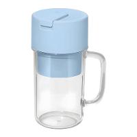 Copo Triturador Portátil Recarregável Azul Claro Para Frutas E Alimentos - 1