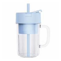 Copo Triturador Portátil Recarregável Azul Claro Para Frutas E Alimentos - 3