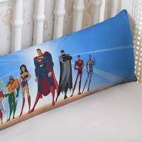 Travesseiro De Corpo Infantil 75cm X 20cm Kit 02 Peças Justica - 6