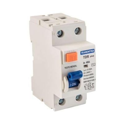 Disjuntor Dr Bipolar 40a-30ma Tramontina - Proteção Elétrica