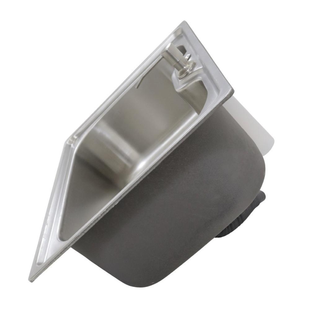 Cuba De Cozinha 60x42 Aço Inox 304 Com Kit Completo Dispenser Válvula E Cesto Aramado - 3