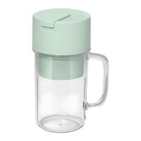 Copo Triturador Portátil Recarregável Verde Claro Para Frutas E Alimentos - 1