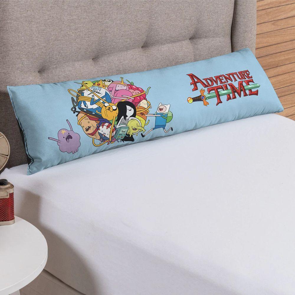 Travesseiro De Corpo Infantil 75cm X 20cm Kit 02 Peças Adventure - 4