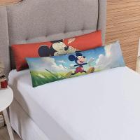 Travesseiro De Corpo Infantil 75cm X 20cm Kit 02 Peças Mick - 1