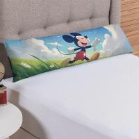 Travesseiro De Corpo Infantil 75cm X 20cm Kit 02 Peças Mick - 3