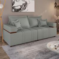 Sofá Na Caixa Bellagio 2 Lugares 2,00m Cinza - 1