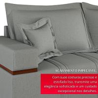Sofá Na Caixa Bellagio 2 Lugares 2,00m Cinza - 8