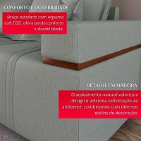 Sofá Na Caixa Bellagio 2 Lugares 2,00m Cinza - 9