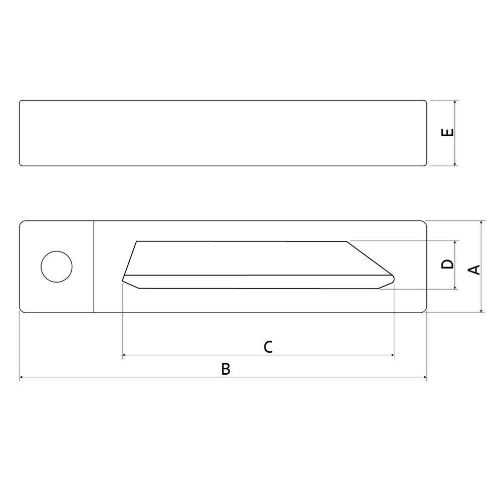 Conjunto De Lâminas Para Estilete Com Ponta De Bico De Pato Tramontina Pro Tramontina - 3