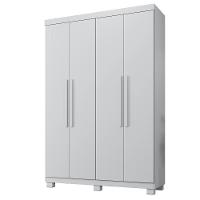 Roupeiro Verona 4 Portas E 3 Gavetas Branco - 2