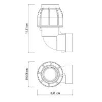 Cotovelo 90º De Compressão Rosca Fêmea 32 Mm X 1 Tramontina Para Mangueiras De Pead Tramontina - 3
