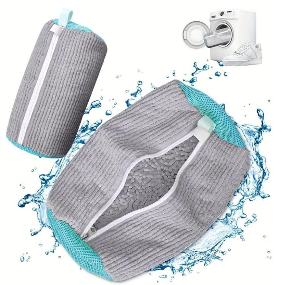 Saco De Lavagem Para Sapatos E Tênis Em Máquina De Lavar - 3