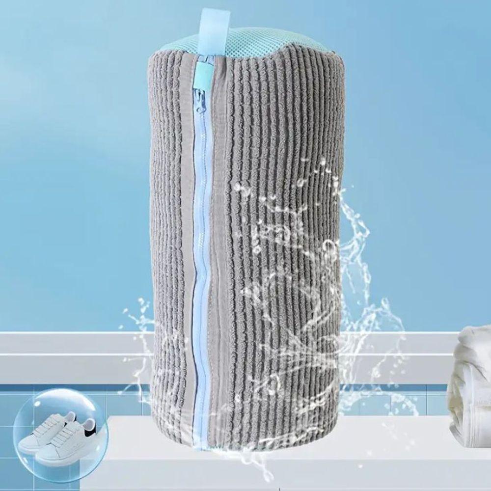 Saco De Lavagem Para Sapatos E Tênis Em Máquina De Lavar - 4