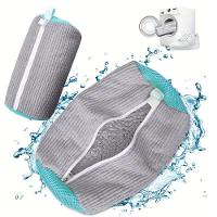 Saco De Lavagem Para Sapatos E Tênis Em Máquina De Lavar - 3