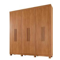 Roupeiro Verona 6 Portas 3 Gavetas Cinamomo - 4