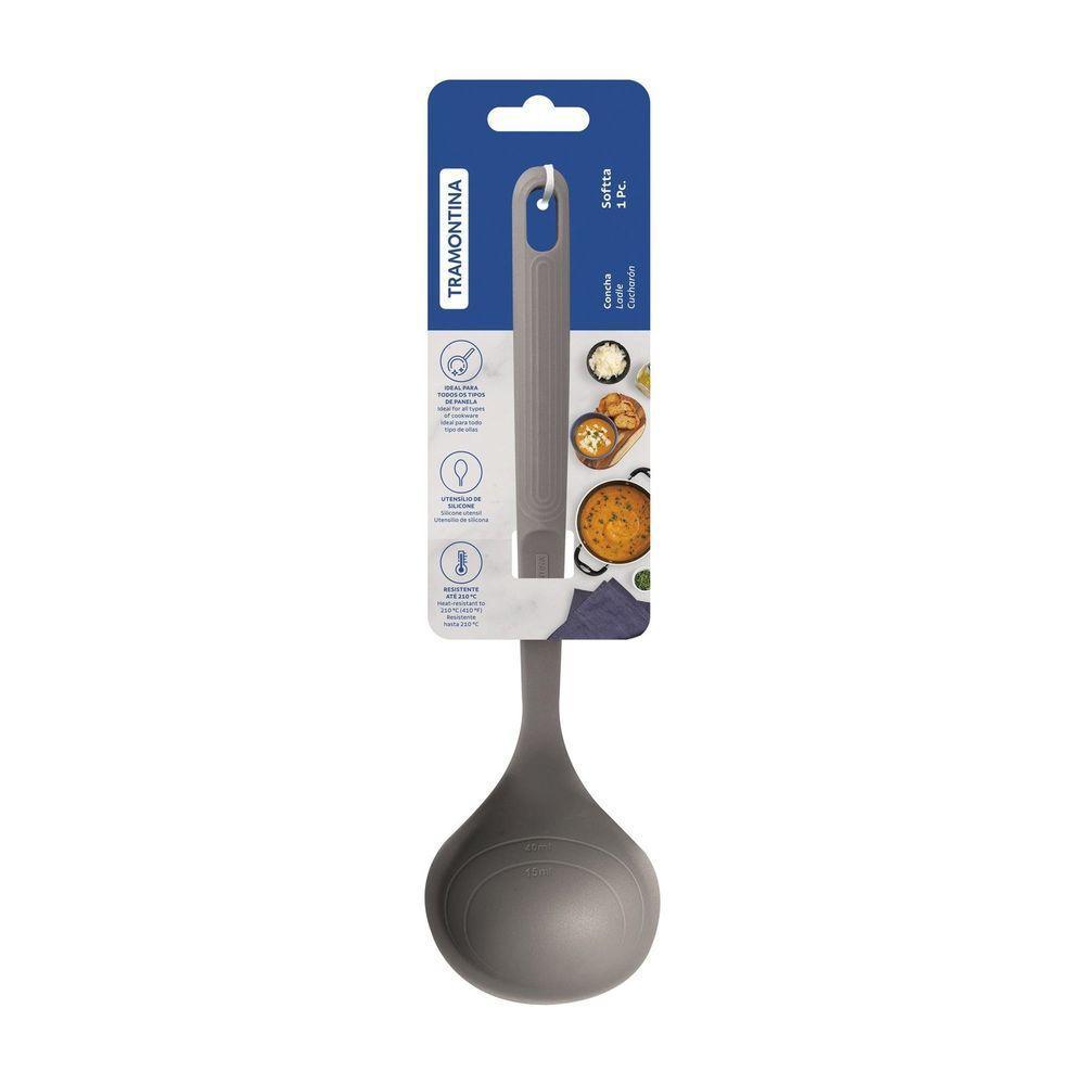 Concha Tramontina Softta De Silicone Cinza Tramontina - 5