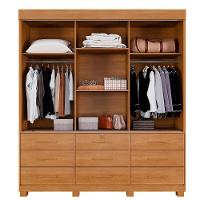 Roupeiro Turim 3 Portas E 9 Gavetas Cinamomo - 3