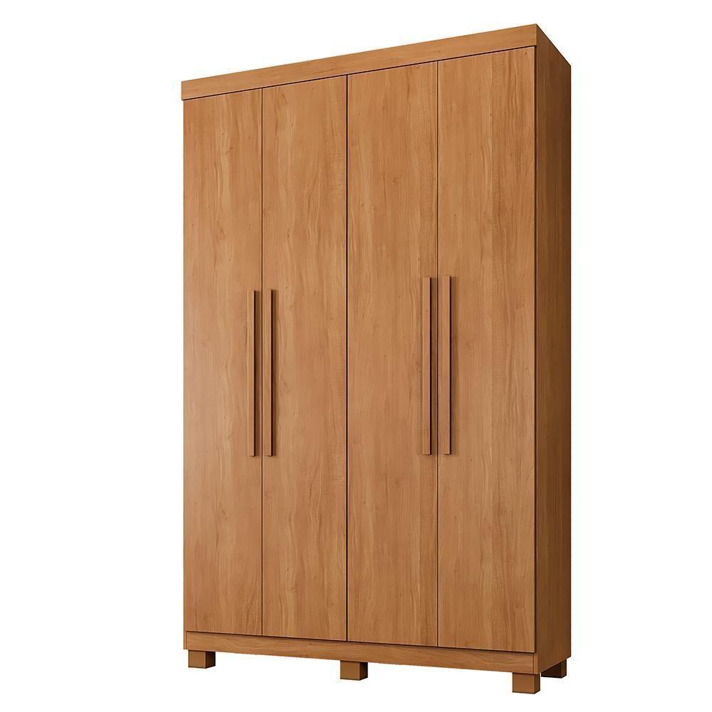 Roupeiro Verona 4 Portas E 3 Gavetas Cinamomo - 2