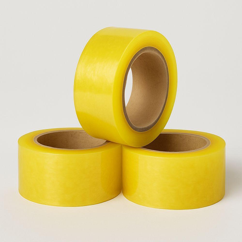 Kit 3 Fitas Adesiva Larga Durex Transparente 250m Embalagem Fechamento Caixa Uso Geral Resistente - 1