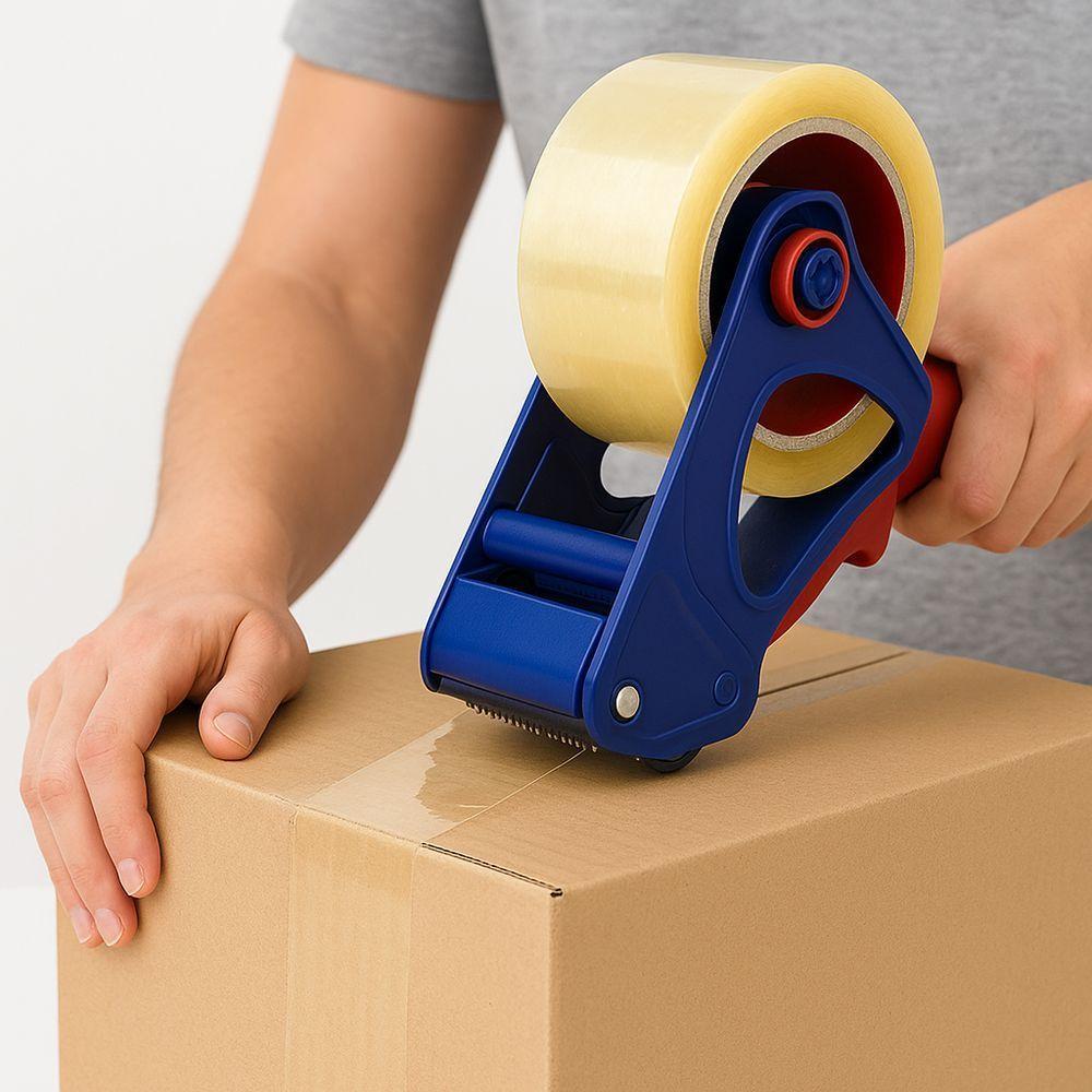 Kit 3 Fitas Adesiva Larga Durex Transparente 250m Embalagem Fechamento Caixa Uso Geral Resistente - 3