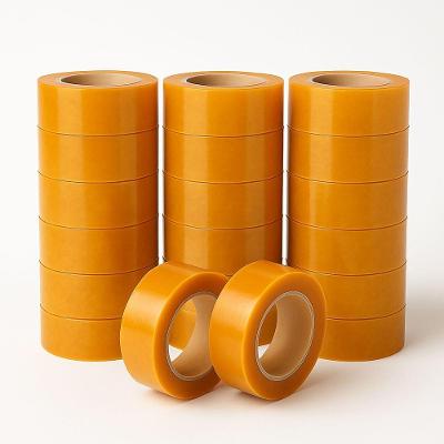 Kit 20 Fitas Adesiva Larga Durex Laranja 250m Embalagem Fechamento Caixa Uso Geral Resistente