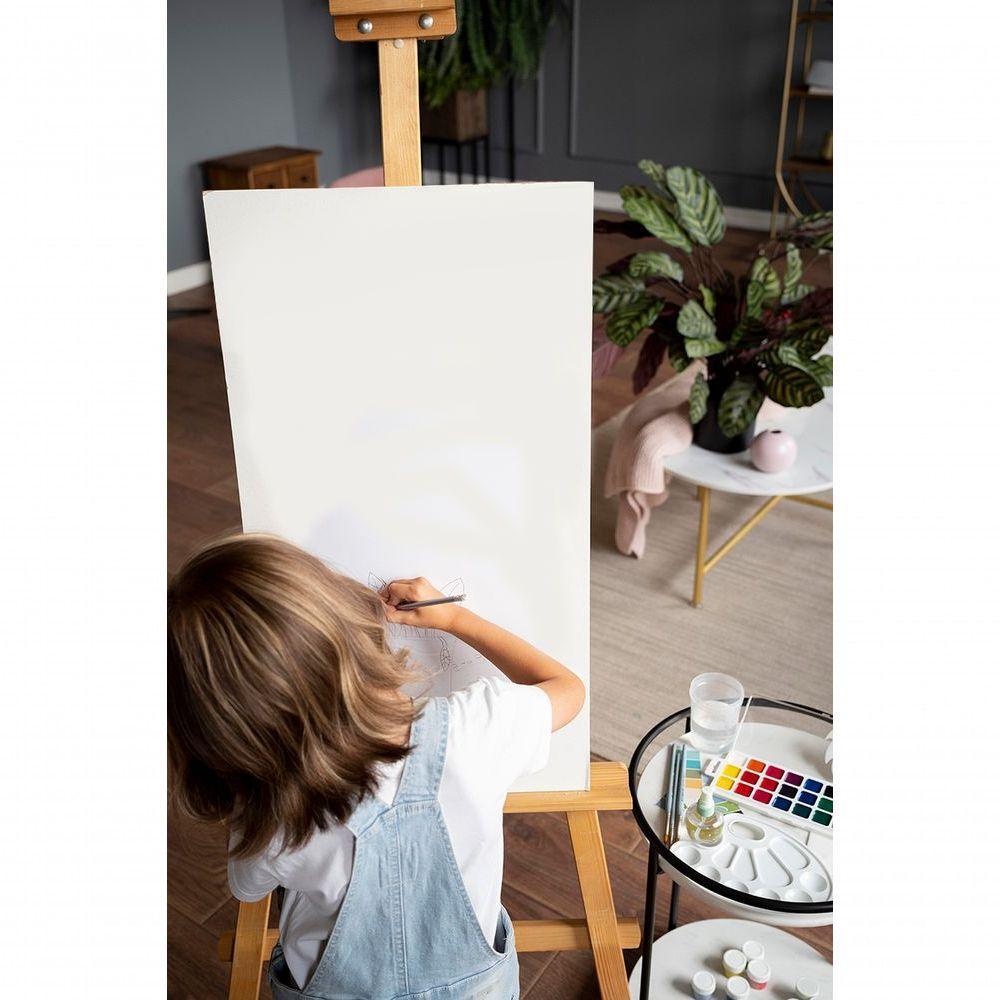 Kit 3 Telas De Pintura Fina 20x40 100% Algodão Pronta - 2