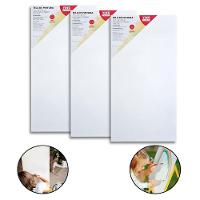 Kit 3 Telas De Pintura Fina 20x40 100% Algodão Pronta - 1