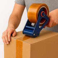 Kit 15 Fitas Adesiva Larga Durex Laranja 250m Embalagem Fechamento Caixa Uso Geral Resistente - 2