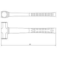 Marreta Oitavada Cobre-berílio 5.000 G Tramontina Pro Tramontina - 2
