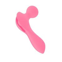 Massageador Portátil Em Silicone P- Alívio De Tensões Rosa - 1