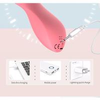 Massageador Portátil Em Silicone P- Alívio De Tensões Rosa