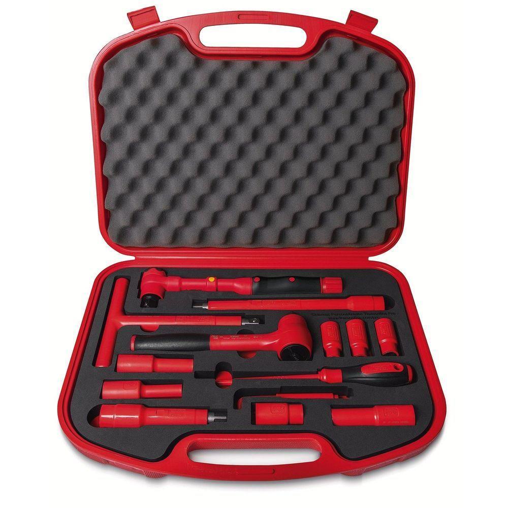 Maleta Com Ferramentas Para Carros Híbridos 14 Peças Tramontina Pro Tramontina - 1