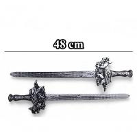 Kit Medieval 2 Espadas Escudo Grifo Combate Infantil Jr0951 - 7