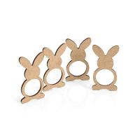 Kit De Mesa Posta Copa E Cia 4 Lugares Coelho-verde - 4