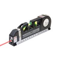Trena Nivel A Laser Levelpro3 Medidor Profissional 2,5m Com Régua E Bateria Ag3 - 1
