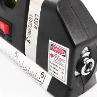 Trena Nivel A Laser Levelpro3 Medidor Profissional 2,5m Com Régua E Bateria Ag3