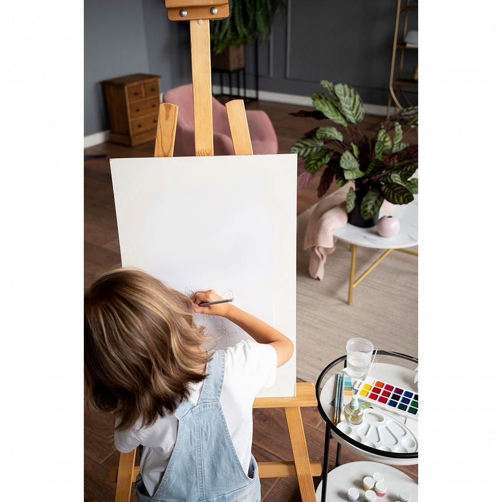 Tela De Pintura Fina 40x50 100% Algodão Pronta Qualidade - 2