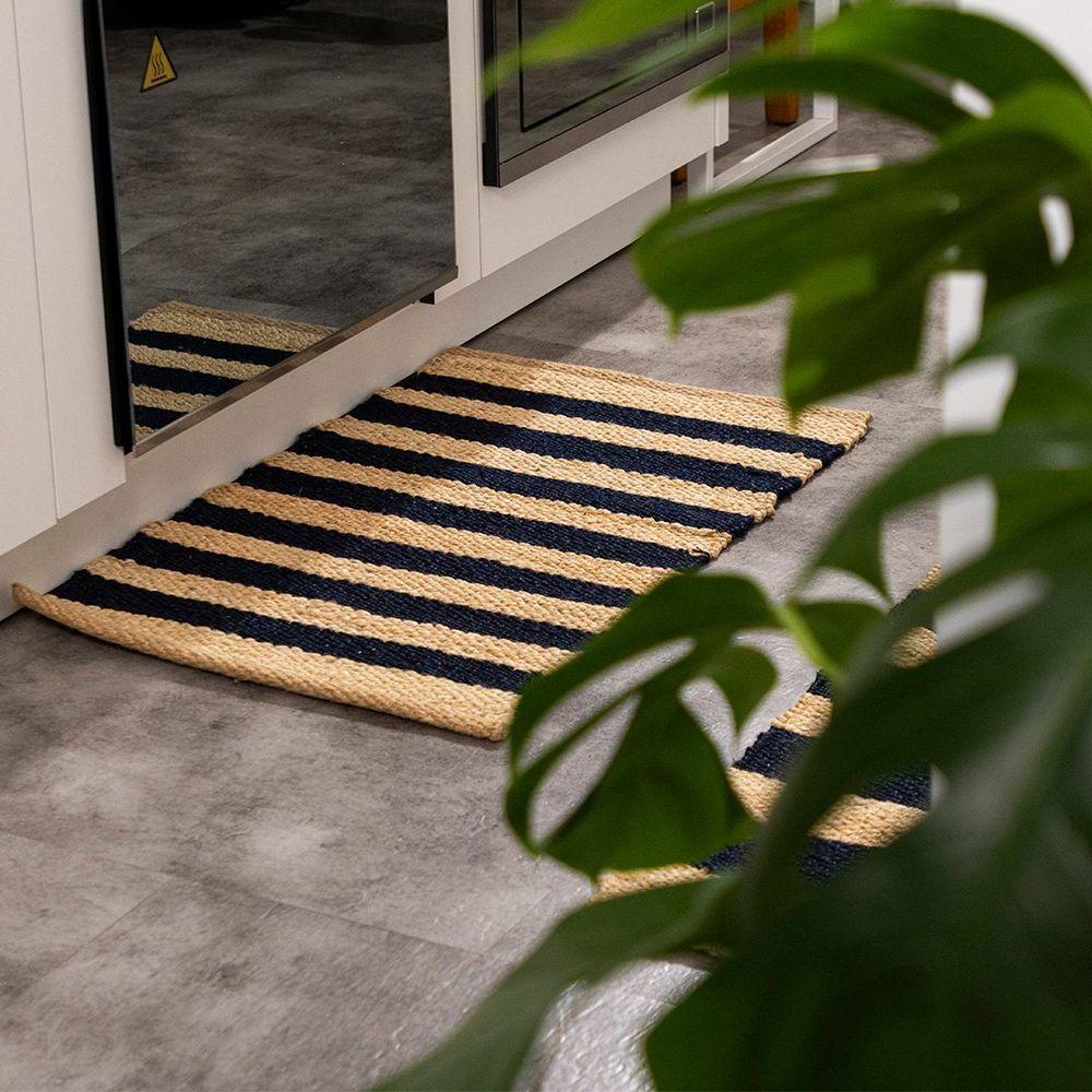 Tapete Copa E Cia Sense Nature Daru Preto Com Natural - 50 X 80 Cm - 2