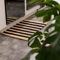 Tapete Copa E Cia Sense Nature Daru Preto Com Natural - 50 X 80 Cm - 2