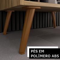 Conjunto Para Banheiro Balcão E Armário Com Pés 60cm Lionel B06 Branco Nogal - Lyam Decor - 7