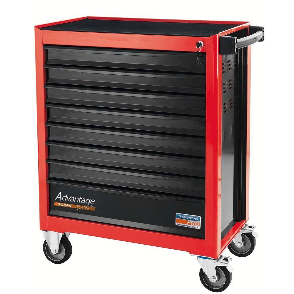 Rack Carro Para Ferramentas 8 Gavetas Tramontina Pro Profissional Tramontina - 1