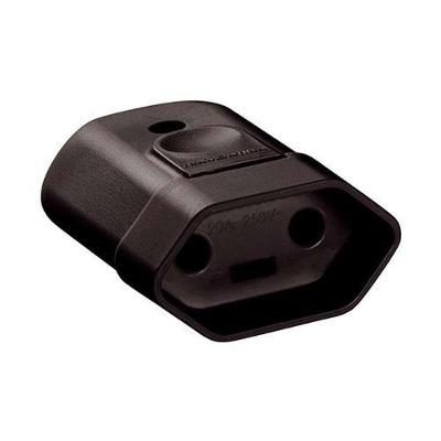 Pino Fêmea 2p 20a Preto - Uso Doméstico - Tramontina